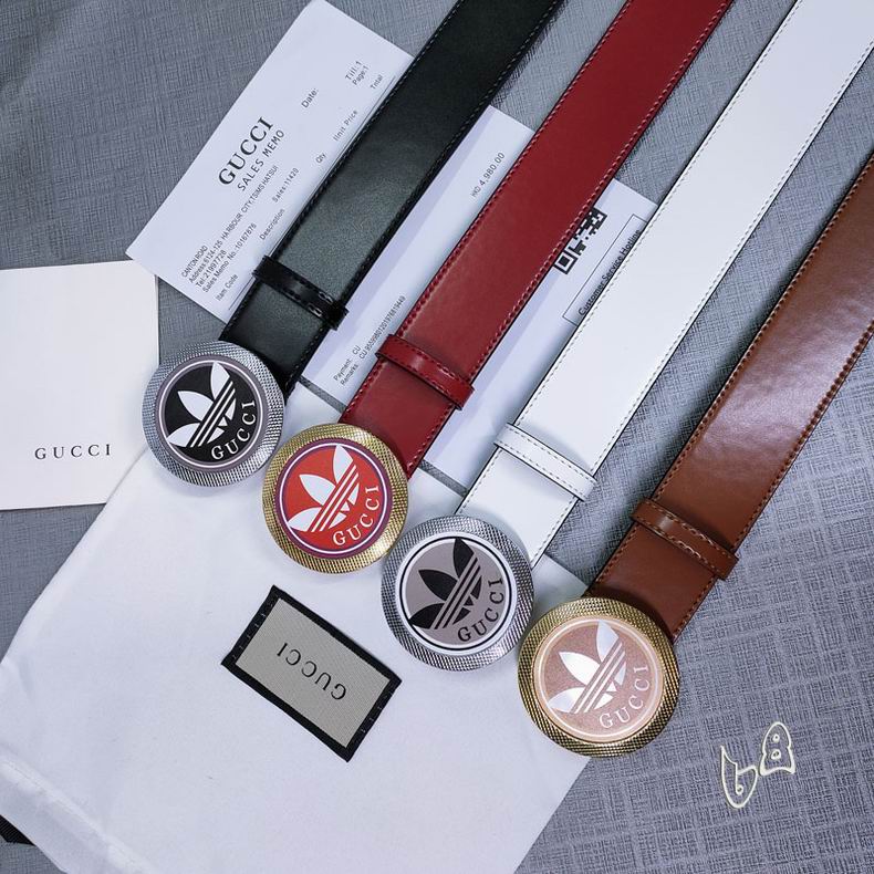 Gucci belt 38mmX80-125cm lb  (13)